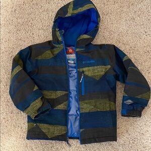 Columbia Kids' Blue and Green Jacket